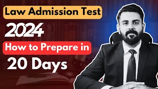 How to prepare LAT 2024 in 20 Days  HEC LAT Test 2024 by The Law Channel [upl. by Malloch]