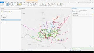 Mapping Transit Stops and Lines [upl. by Akirdnas]