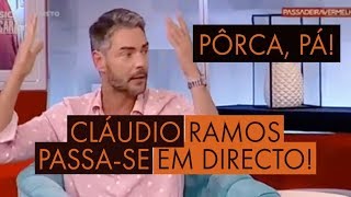 CLÁUDIO RAMOS PASSASE EM DIRECTO  QUERO LÁ SABER 31 [upl. by Lotz]