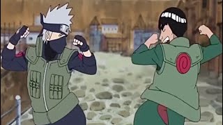 Kakashi and Gai Janken Janken dance [upl. by Akinirt]