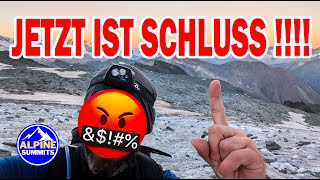 JETZT IST SCHLUSS  alpinesummits bergsteigen youtube [upl. by Retniw]