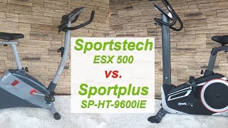 Sportstech ESX500 vs Sportplus SPHT9600iE Ergometer Vergleich und Test [upl. by Shelia540]