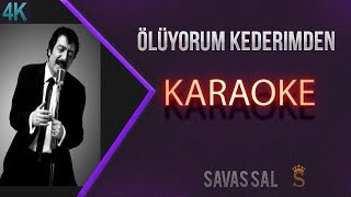 Ölüyorum Kederimden Karaoke [upl. by Aymahs]