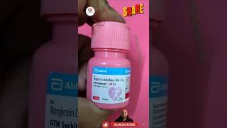 GTN Sorbitrate cr 26 in Hindi  Nitroglycerin 26 tablet  Medicines to prevent heart attack [upl. by Einomrah]