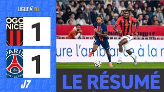 Nice  PSG  11  Le Résumé  Ligue 1 202425 [upl. by Buffy]