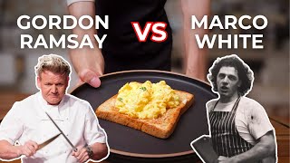 How Michelin Chefs Make Eggs  Gordon Ramsay and Marco Pierre White [upl. by Cahn266]