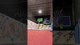 Trampoline basketball 🔥 basketball [upl. by Akyssej]