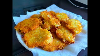 Potato Rosti Recipe  Crispy Crunchy potatoes [upl. by Yasibit504]