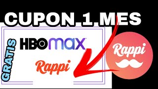 CUPON 1 MES GRATIS RAPPI PRIME PLUSHBO MAX GRATIS [upl. by Ayhdiv]