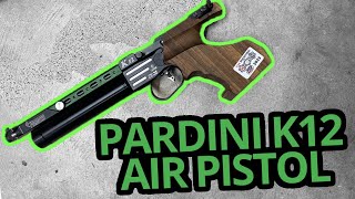 Pardini K12 Air Pistol Overview [upl. by Dorrej]