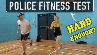 How hard is the Beep Test Attempting EVERY POLICE level  from Rookie to Counter Terrorism [upl. by Assirat292]