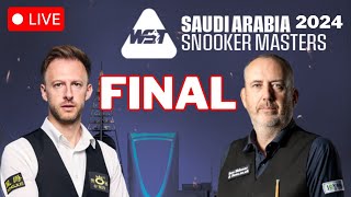 Judd Trump vs Mark J William  Saudia Arabia Snooker Masters 2024  Final [upl. by Godric]