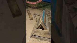 How to make Gamefowl teepees  free out of pallets [upl. by Stier]