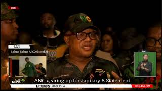 January 8th Statement  ANC gearing up for January 8th Statement [upl. by Noloc823]