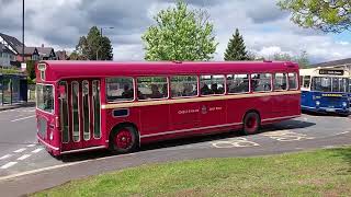 Bus Routes  Bristol RE Cavalcade at the Wythall Transport Museum  1st May 2023 [upl. by Tewell]