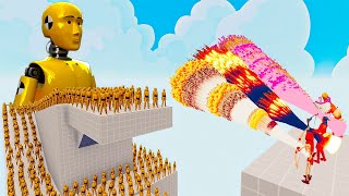 100x DUMMY  3x EVERY GOD Totally Accurate Battle Simulator TABS [upl. by Weywadt]