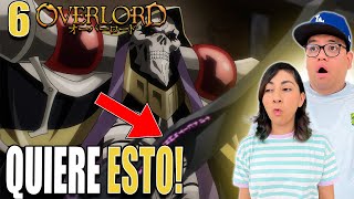 EL QUIERE ENANOS 🥵 OVERLORD TEMP 4 CAP 6  REACCIÓN [upl. by Latihs]