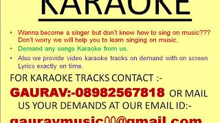 Gilehriyaan  Dangal 2016 Full Karaoke Track By Gaurav [upl. by Berstine]