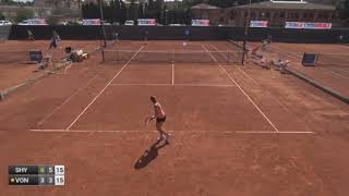 Shymanovich Iryna v Kathinka von Deichmann  W25 Palmanova last games [upl. by Notelrahc]