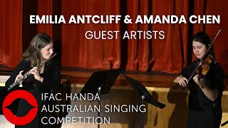 2024 Emilia Antcliff amp Amanda Chen Guest Artists SemiFinals Concert [upl. by Aihsad741]