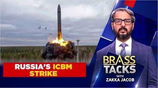 Russia Vs Ukraine Conflict  Putin  Zelensky  The Brass Tacks With Zakka Jacob  News18 [upl. by Eenafets]