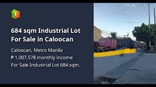 684 sqm Industrial Lot For Sale in Caloocan [upl. by Fredrika]