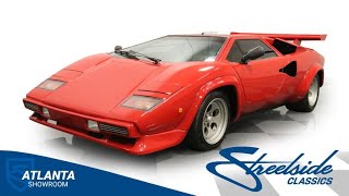 1998 PROVA Lamborghini Countach Replica for sale  7373ATL [upl. by Naid]