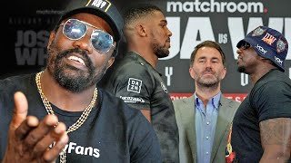 AJ WILL BITE HIS GUMSHIELD AND  Dereck Chisora JOSHUA VS WHYTE 2 PREDICTION [upl. by Nilesoy610]