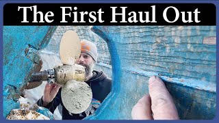 What The First 6 Months Did to the Hull  Episode 292  Acorn to Arabella Journey of a Wooden Boat [upl. by Lipfert]