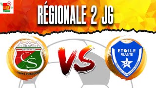 ⚽R2 6e JOURNEE  CLUB SPORT DE SAINTFRANCOIS VS ETOILE FILANTE [upl. by Adrahc]