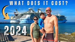 What A Family Cruise Costs In 2024 [upl. by Bertina]