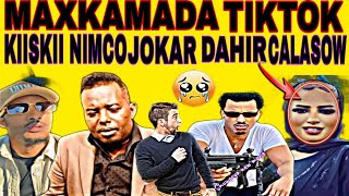 KIISKII NIMCO JOKAR IYO DAHIR CALASOW OO DIB LOO FUREY [upl. by Assiluy40]