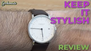 Sternglas Naos Automatic Watch Review [upl. by Inilahs]