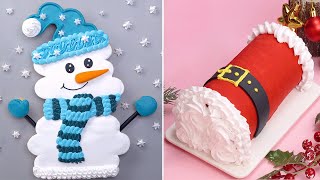 Best Christmas Cake and Dessert Collection ⛄️🎄 Amazing Cake Decorating Ideas For Christmas [upl. by Legir]