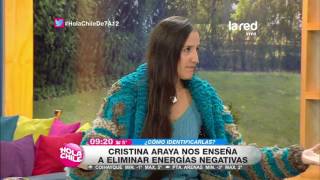 La médium Cristina Araya nos aconseja qué objetos con carga negativa debemos eliminar del hogar [upl. by Enomahs924]