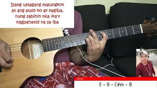 Still One  Hindi Nababagay Sayo Guitar Cover With Chords amp Lyrics [upl. by Sandstrom]