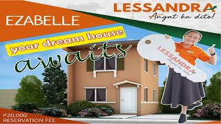 HOUSE amp LOT FOR SALE WITH 2 BEDROOMS amp 1 TOILETBATH  CAMELLA EZABELLE [upl. by Inilam415]