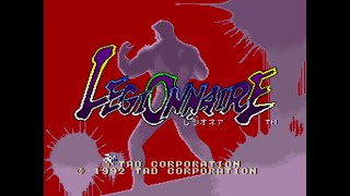 Legionnaire Arcade Game TAD Corporation 1991 playthrough [upl. by Earesed]