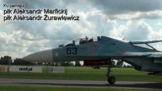 Air Crash Su27 at Poland Air Show 2009 Radom HD 1080 [upl. by Marola334]