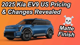 2025 Kia EV9 Changes amp Pricing Announced [upl. by Pelage]