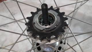 How to Repair Repack and Adjust a Bicycle Hub [upl. by Aij562]