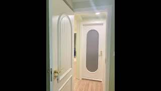 modern indoor white primer molded door from NINGBO GREENLY [upl. by Bushweller]