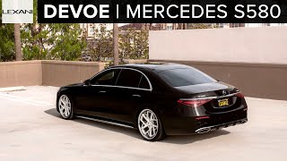 MERCEDES S580 on Devoe  SMS Finish by Lexani [upl. by Leiria]