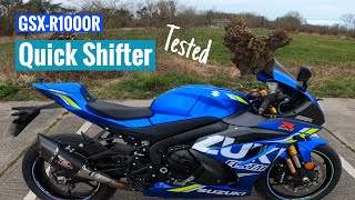 GSXR1000R Quick Shifter  Auto Blipper [upl. by Zipah]