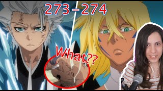 HARRIBEL Vs TOSHIRO  Bleach Episode 273 amp 274 Reaction [upl. by Sadinoel524]