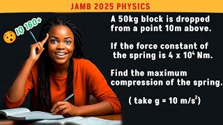 JAMB 2025 Physics Question of the Day and How to Solve it [upl. by Spain550]