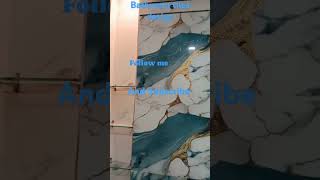 Bhatroom new look tiles fitting sort viralreels construction tilework sort reels trending [upl. by Ditzel]