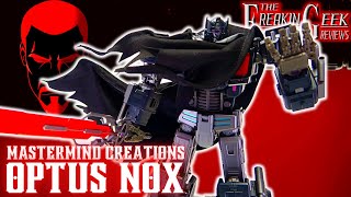 Mastermind Creations OPTUS NOX Nemesis Prime EmGos Transformers Reviews N Stuff [upl. by Woody]