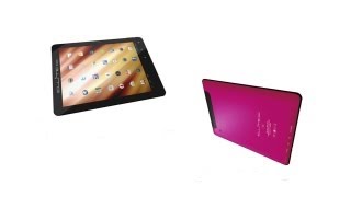 Tablet Microboard Ellite Aluminium Premium 97 Android 40 Rosa [upl. by Verdie]