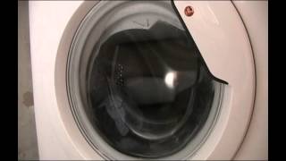 Hoover 8kg 1400 rpm A DYNAMICNEXT DXA 48W3180 Washing Machine Movie 2 [upl. by Haran44]